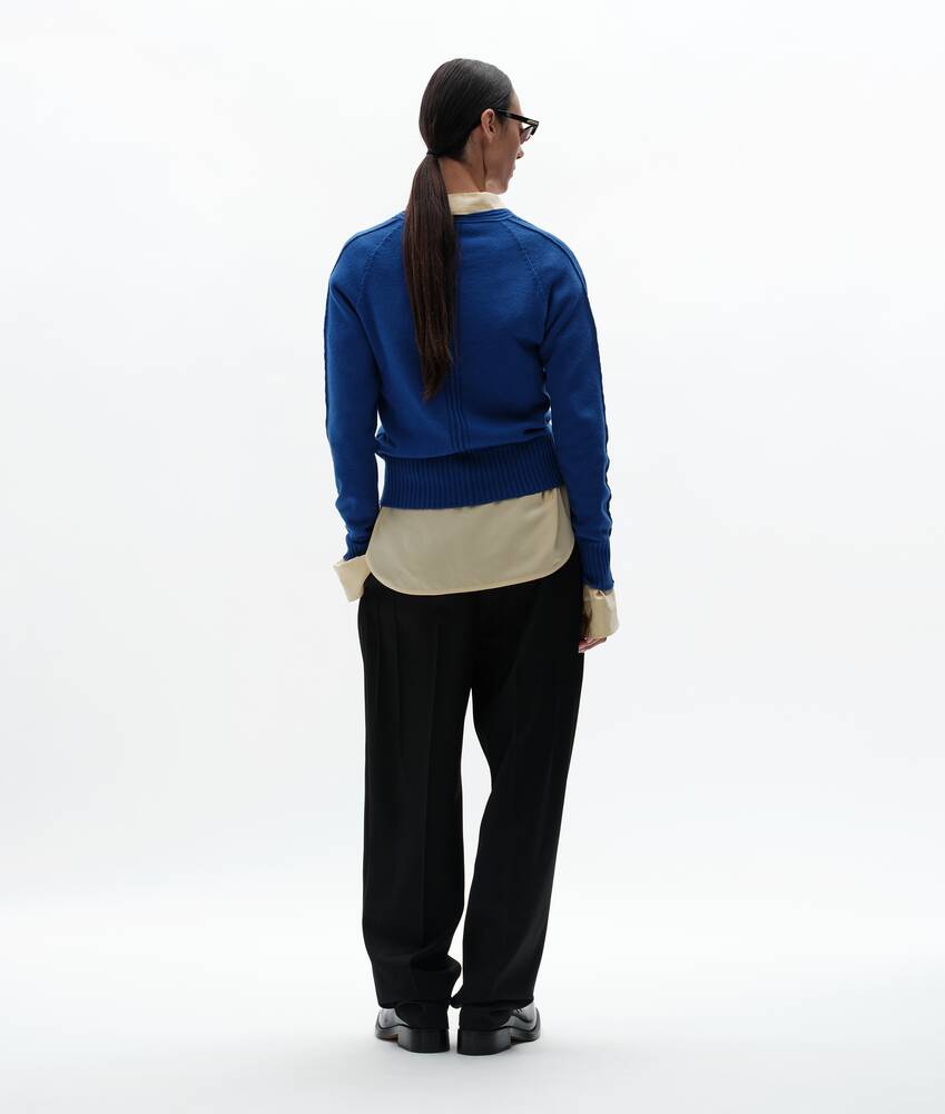 Kaschmirpullover f&uuml;r Damen in Lapis Bottega Veneta Deutschland DE - Image 3