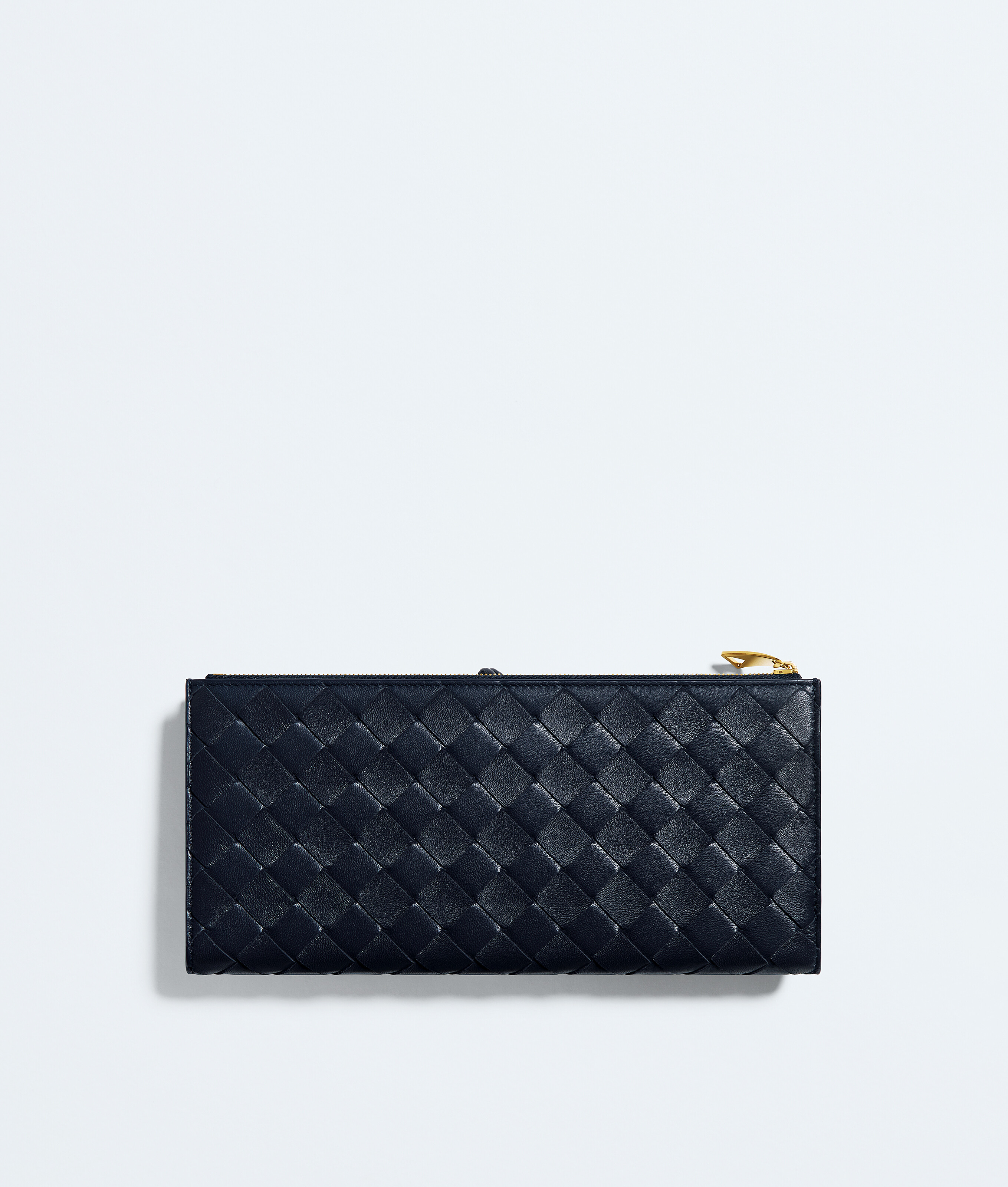 Women's Andiamo Wallet Organizer in Midnight Bottega Veneta Luxembourg EN - Image 3
