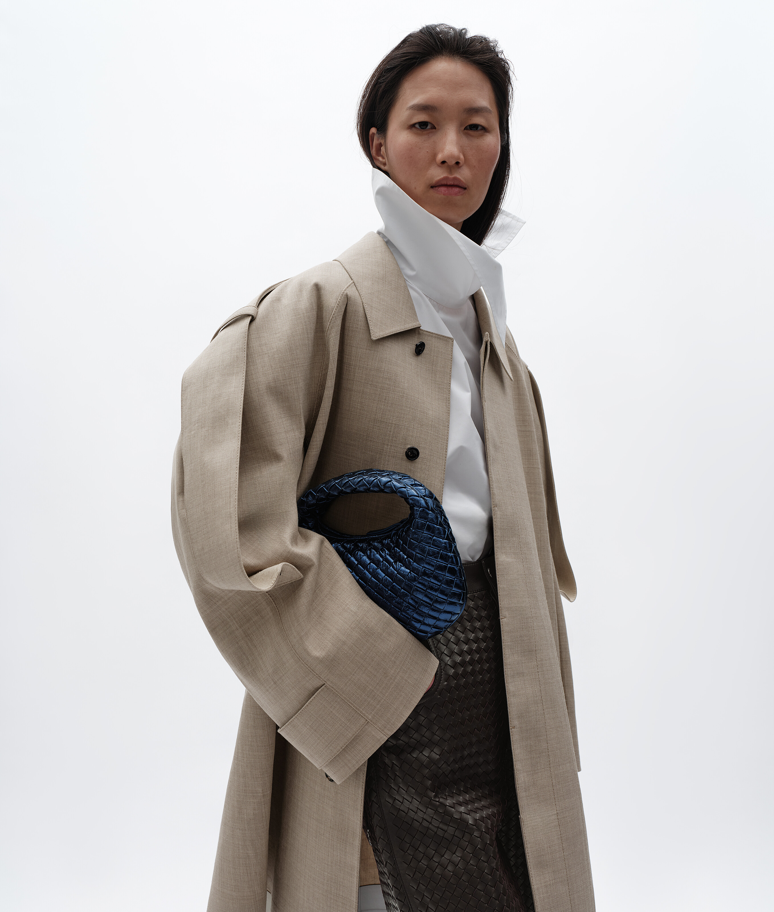 Women's Baby Veneta in Space blue Bottega Veneta United States EN - Image 2