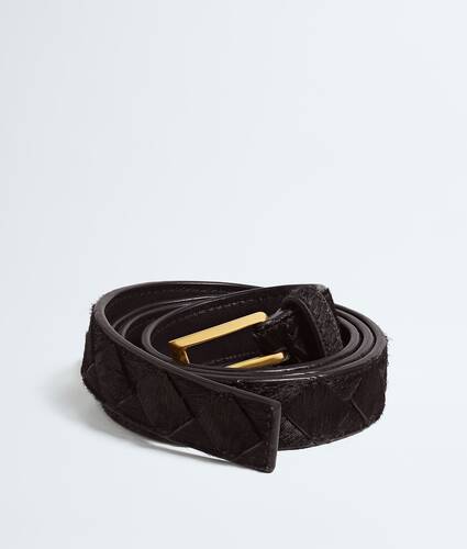 Women's Solo Belt in Dark bison Bottega Veneta United States EN - Image 3