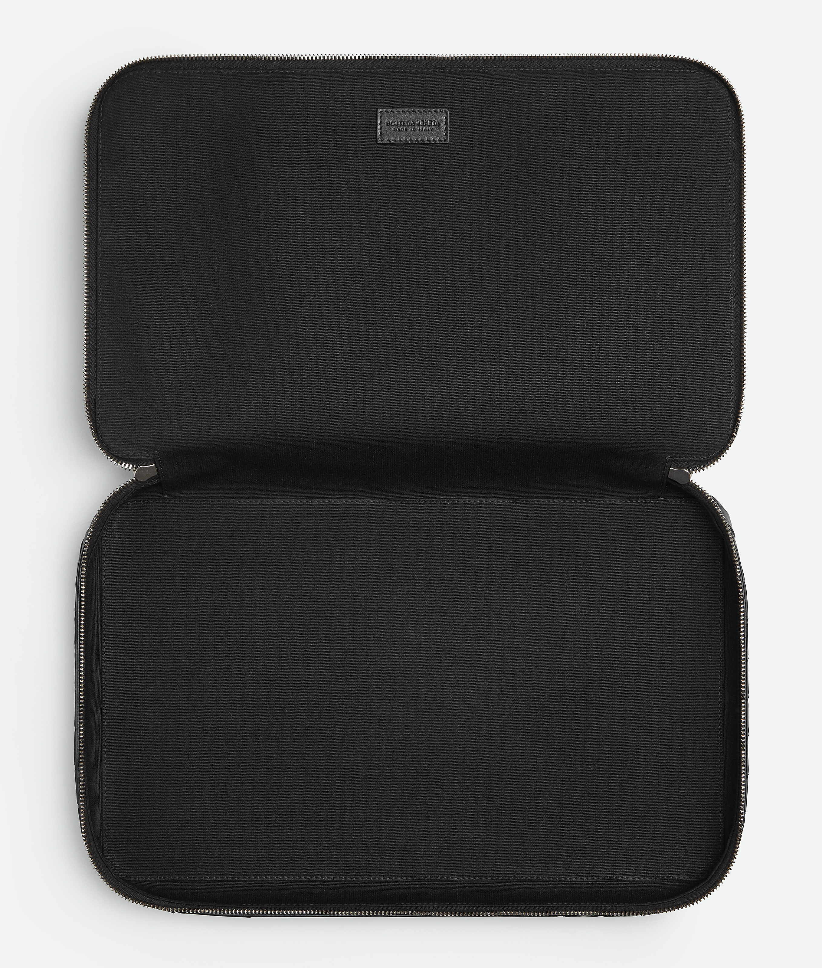 Cubo da viaggio Intrecciato piccolo da Uomo in Black Bottega Veneta Italia IT - Image 3