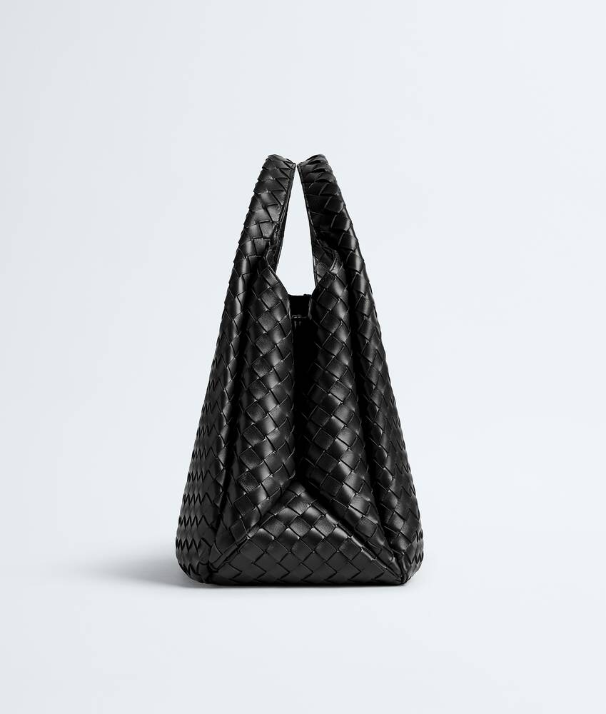 Women's Large Campana in Black Bottega Veneta Hungary EN - Image 4