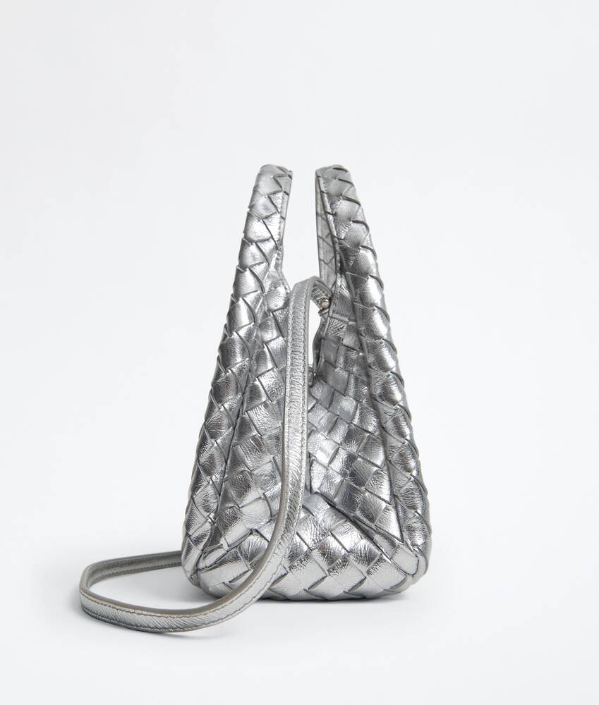 Women's Baby Campana in Silver Bottega Veneta Taiwan EN - Image 3
