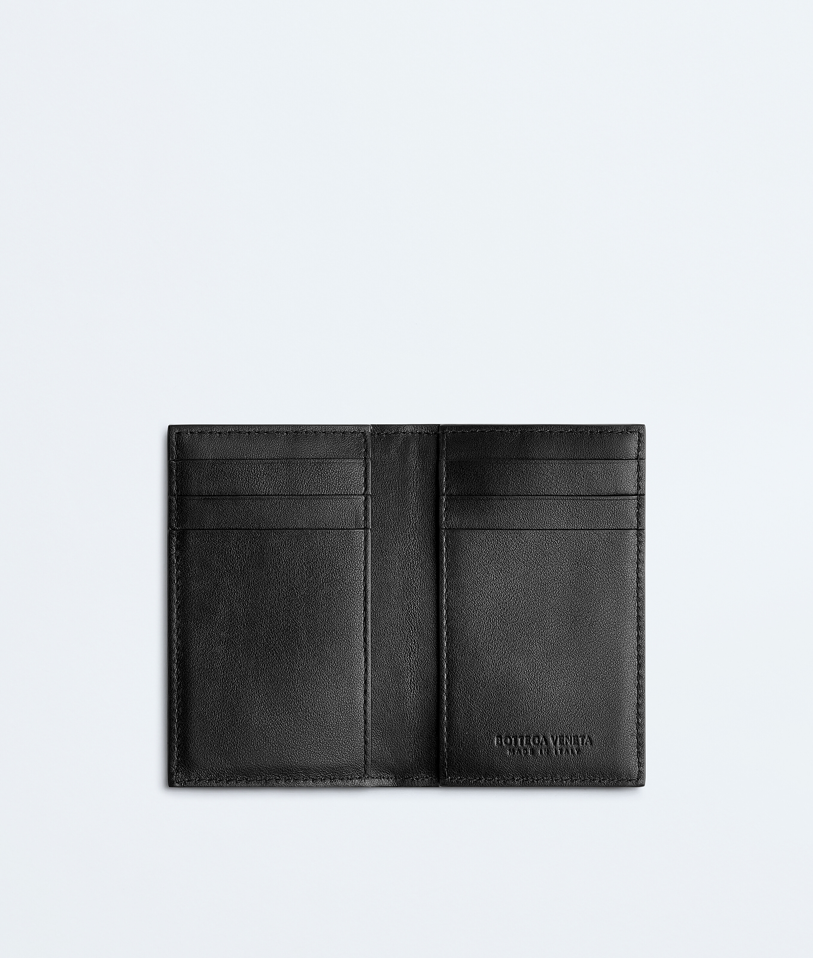 Men's Cassette Flap Card Case in Black Bottega Veneta Finland EN - Image 2