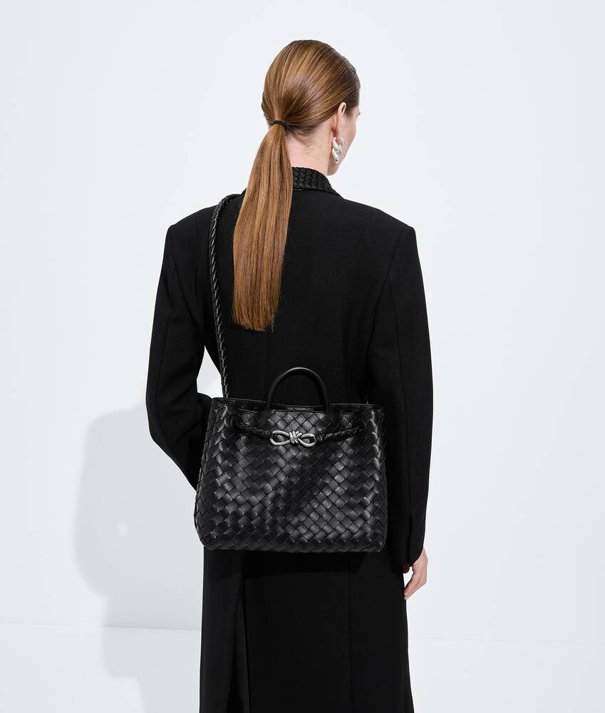 Women's Andiamo in Black Bottega Veneta United Arab Emirates EN - Image 8
