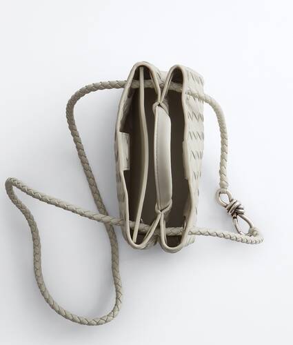 Women's Mini Andiamo in Silica gray Bottega Veneta United Arab Emirates EN - Image 3