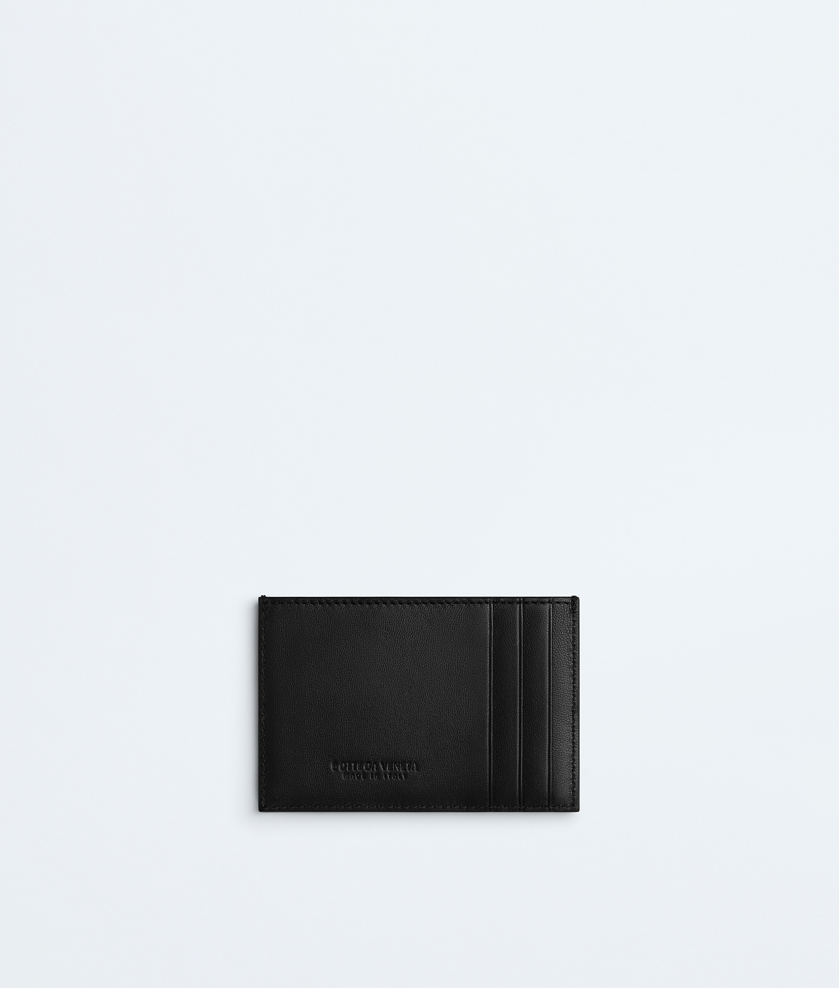 Women's Cassette Credit Card Case in Black Bottega Veneta Thailand EN - Image 2
