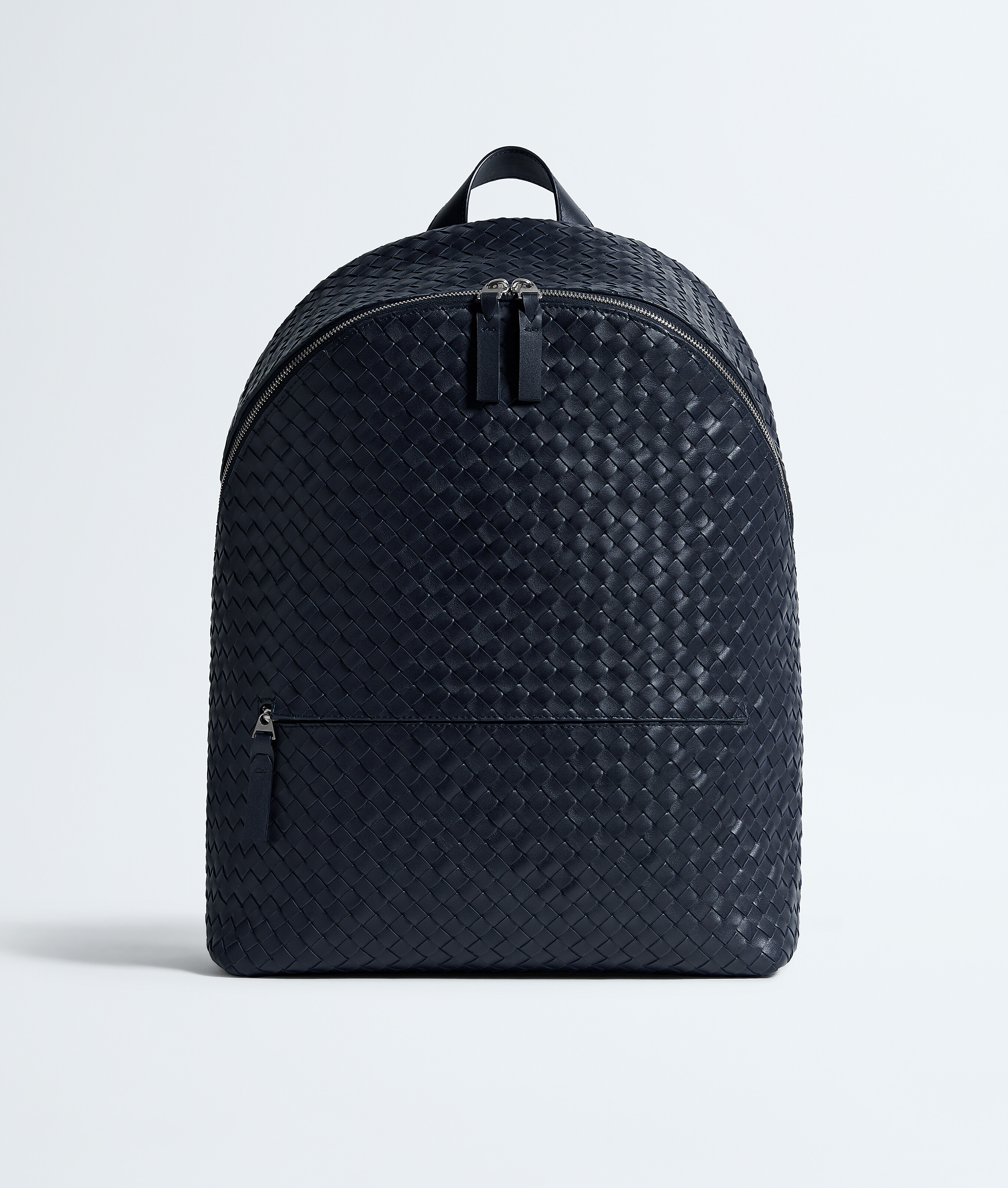 Bottega Veneta Blue Intrecciato 1975 Backpack - Man - U
