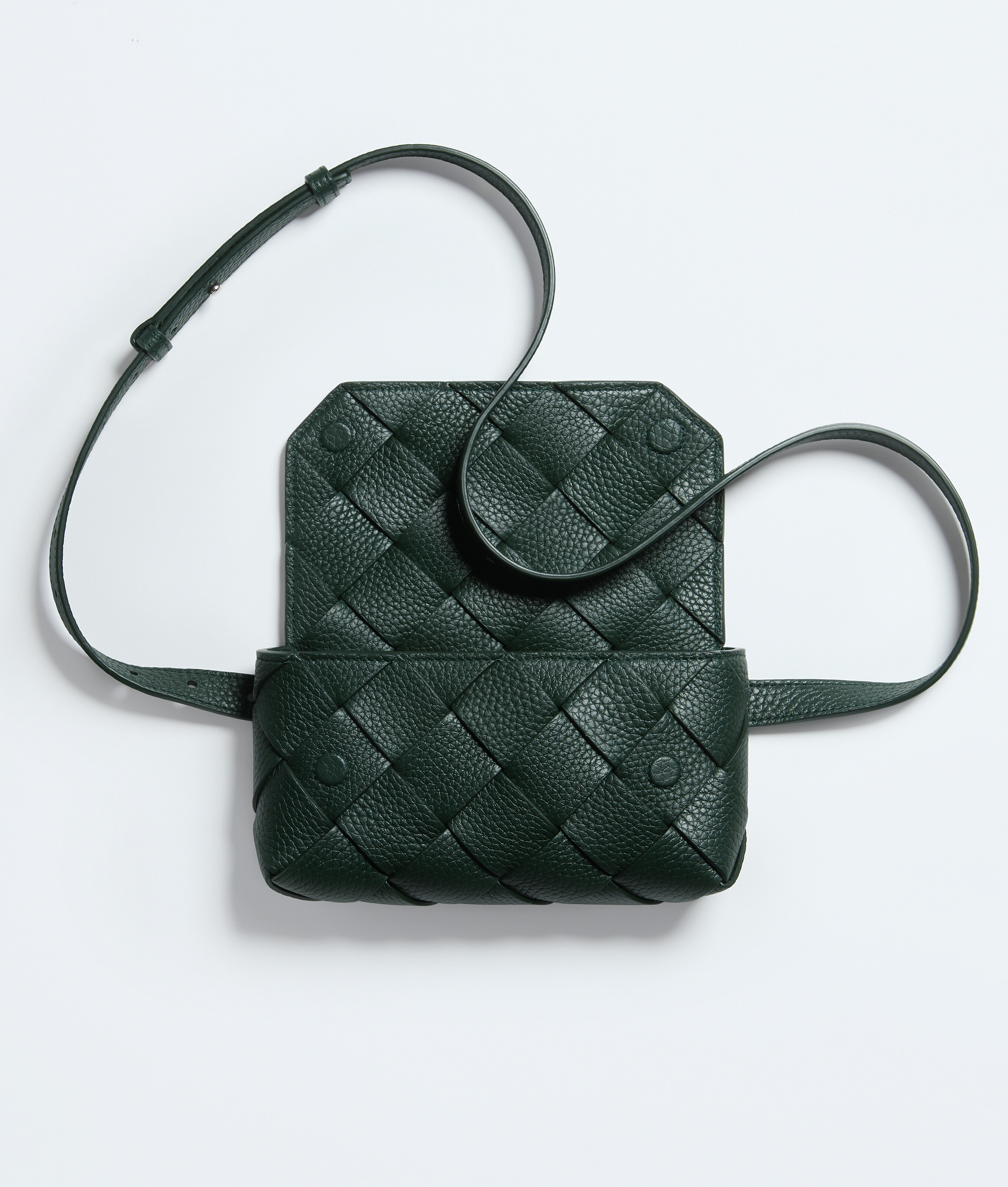 Men's Diago Belt Bag in Alpi green Bottega Veneta Luxembourg EN - Image 3