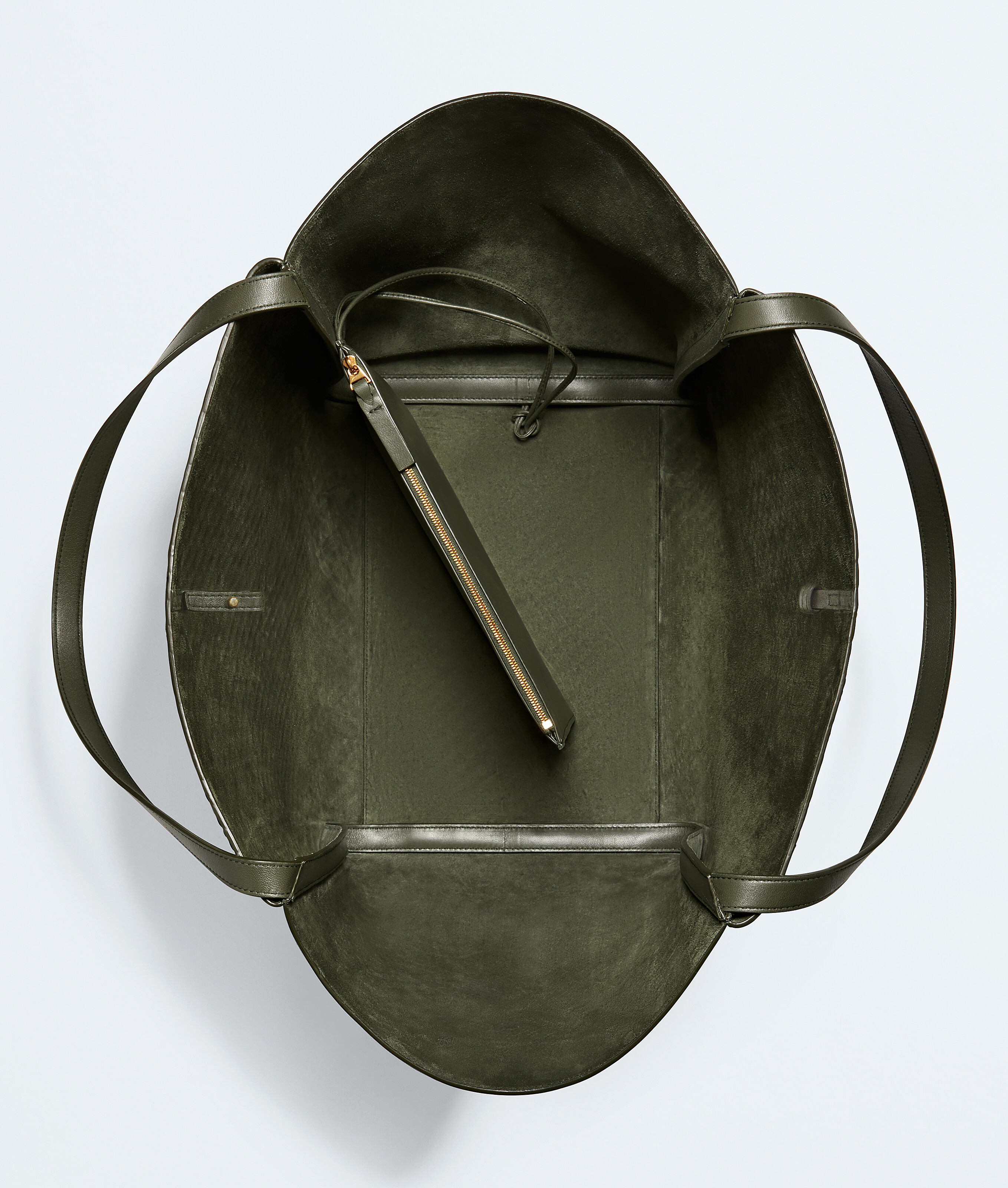 Women's Maxi Corso in Bark green Bottega Veneta United Kingdom EN - Image 3