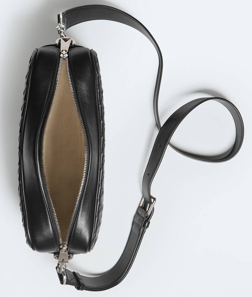 Men's Intrecciato Camera Bag in Black Bottega Veneta United Kingdom EN - Image 3