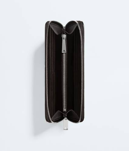Men's Woven Mycelium Zip-Around Wallet in Espresso Bottega Veneta Zimbabwe EN - Image 2