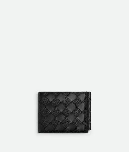 Intrecciato Bill Clip Wallet