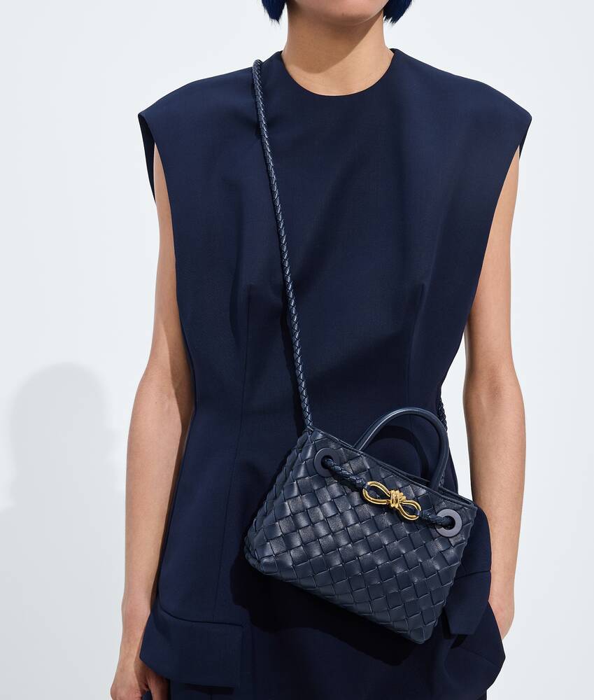 Women's Mini Andiamo in Petroleum Bottega Veneta United Arab Emirates EN - Image 6
