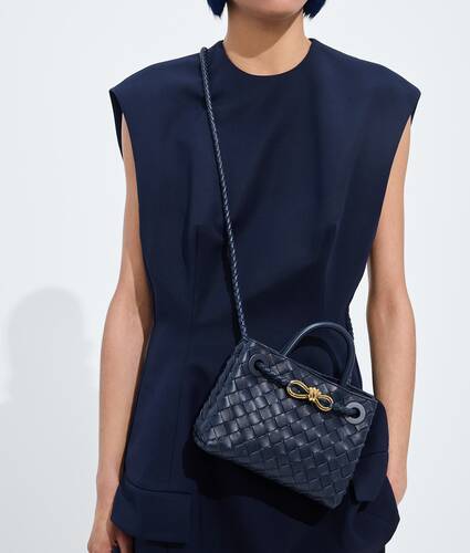Women's Mini Andiamo in Petroleum Bottega Veneta United Arab Emirates EN - Image 6