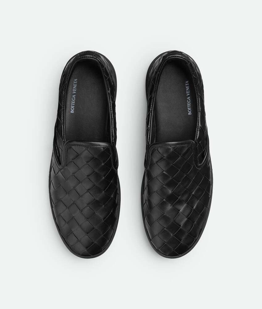 Women's Sawyer Sneaker in Black Bottega Veneta Estonia EN - Image 4