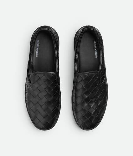 Women's Sawyer Sneaker in Black Bottega Veneta Romania EN - Image 4