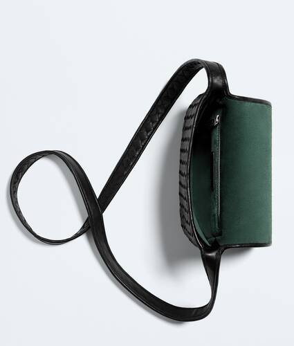 ミニ ヴェネト フラップ メッセンジャー のために メンズ で ブラック Bottega Veneta 日本 JA - Image 3