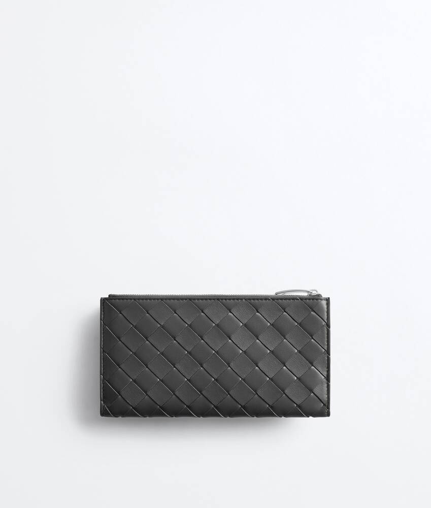 Women's Andiamo Long Wallet in Obsidian gray Bottega Veneta Canada EN - Image 3