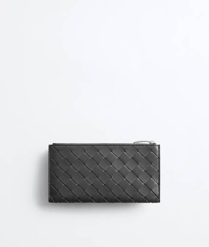 Women's Andiamo Long Wallet in Obsidian gray Bottega Veneta Canada EN - Image 3
