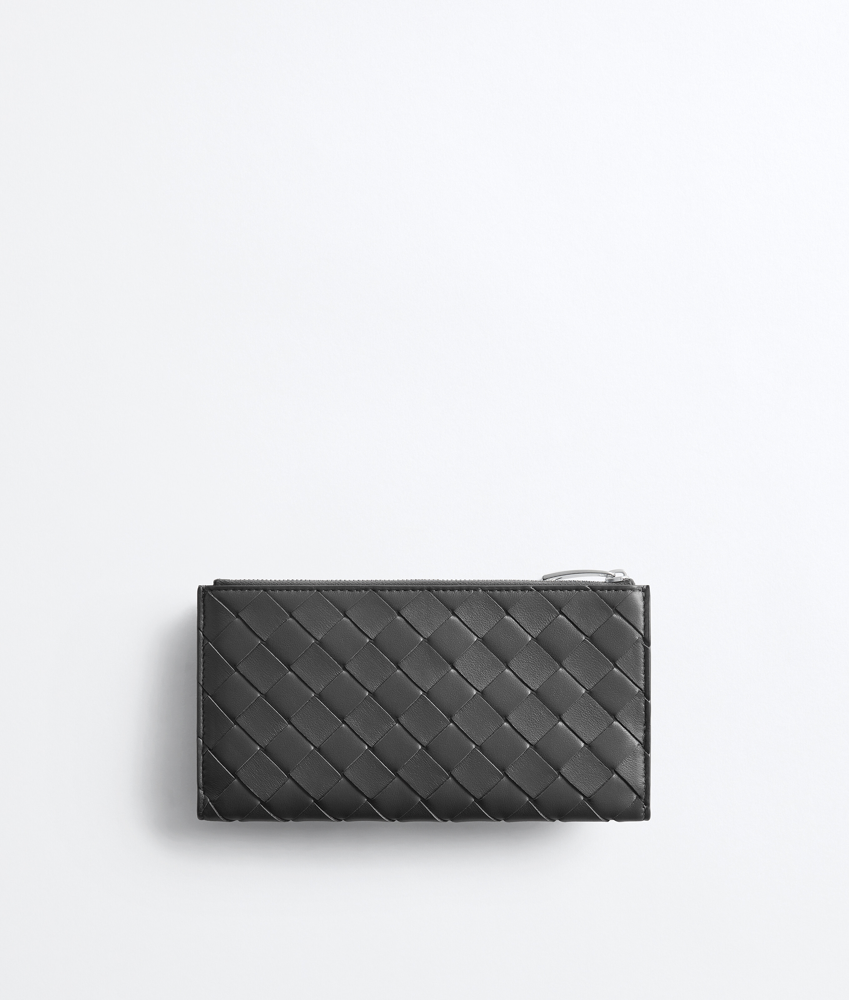 Women's Andiamo Long Wallet in Obsidian gray Bottega Veneta Luxembourg EN - Image 3