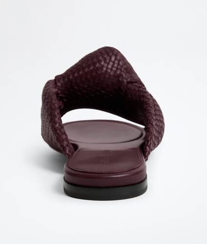 Women's Cherry Flat Mule in Deep mahogany Bottega Veneta United States EN - Image 3