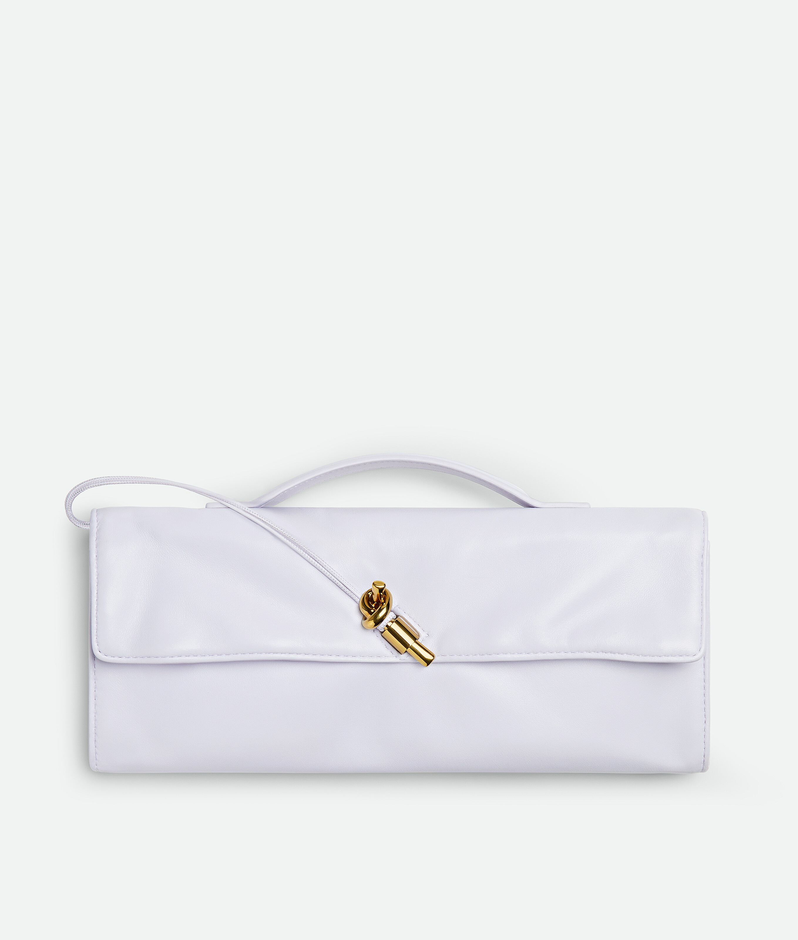 Bottega Veneta Purple Andiamo Clutch - Woman - U