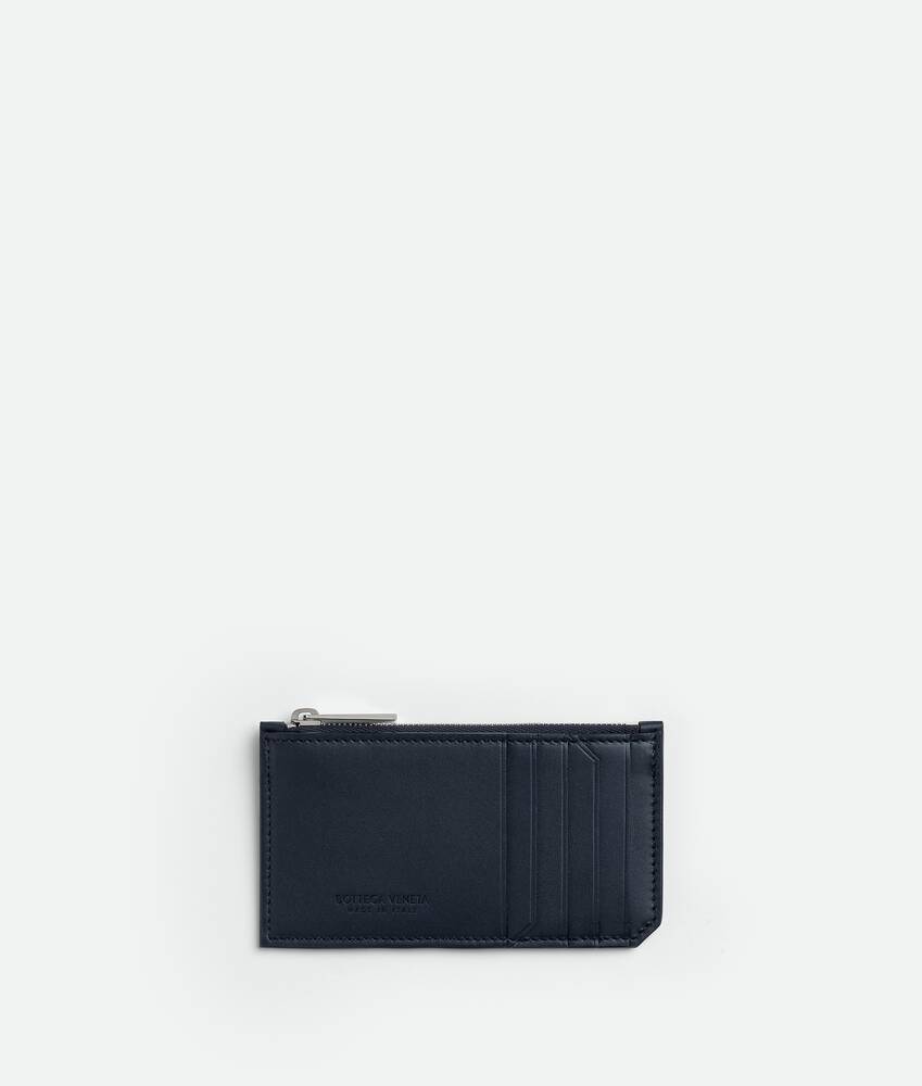 Men's Intrecciato Piccolo Zipped Card Case in Space Bottega Veneta Qatar EN - Image 3
