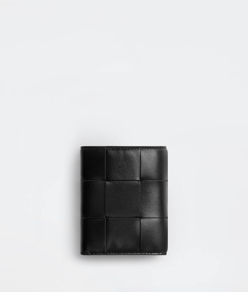 Cartera Cassette Tri-Fold con cremallera para Mujer en Black Bottega Veneta M&eacute;xico ES - Image 3