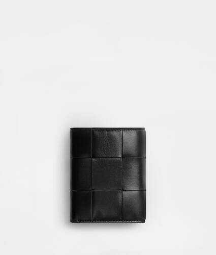 Cartera Cassette Tri-Fold con cremallera para Mujer en Black Bottega Veneta M&eacute;xico ES - Image 3