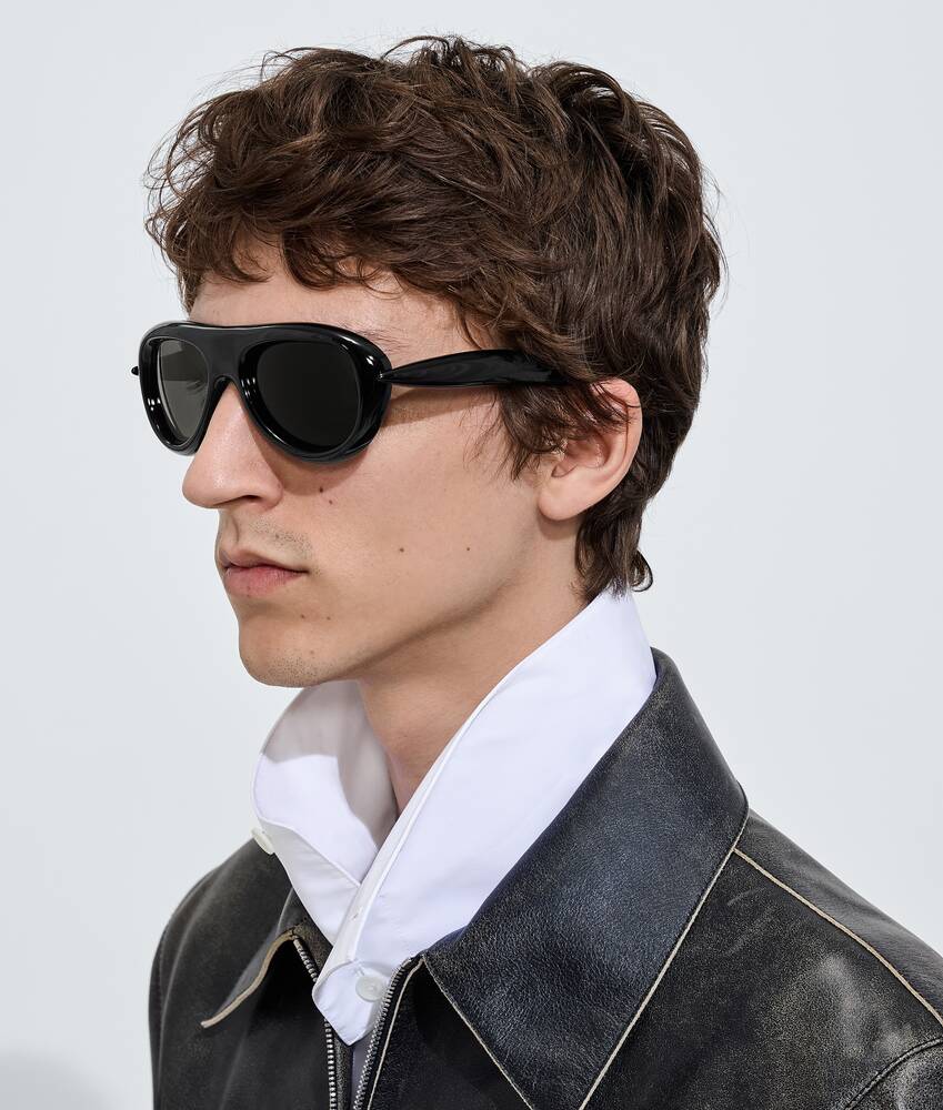 Sardine Aviator-Sonnenbrille in Black grey Bottega Veneta &Ouml;sterreich DE - Image 2