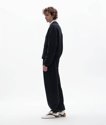 Men's Wool and Cashmere Sweater in Midnight blue Bottega Veneta Qatar EN - Image 2