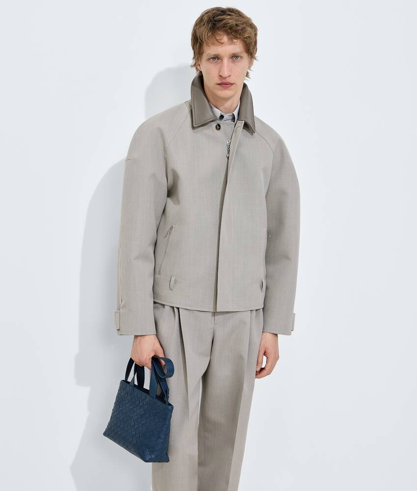 Mini Intrecciato Tote mit Zip f&uuml;r Herren in Denim Bottega Veneta Deutschland DE - Image 4
