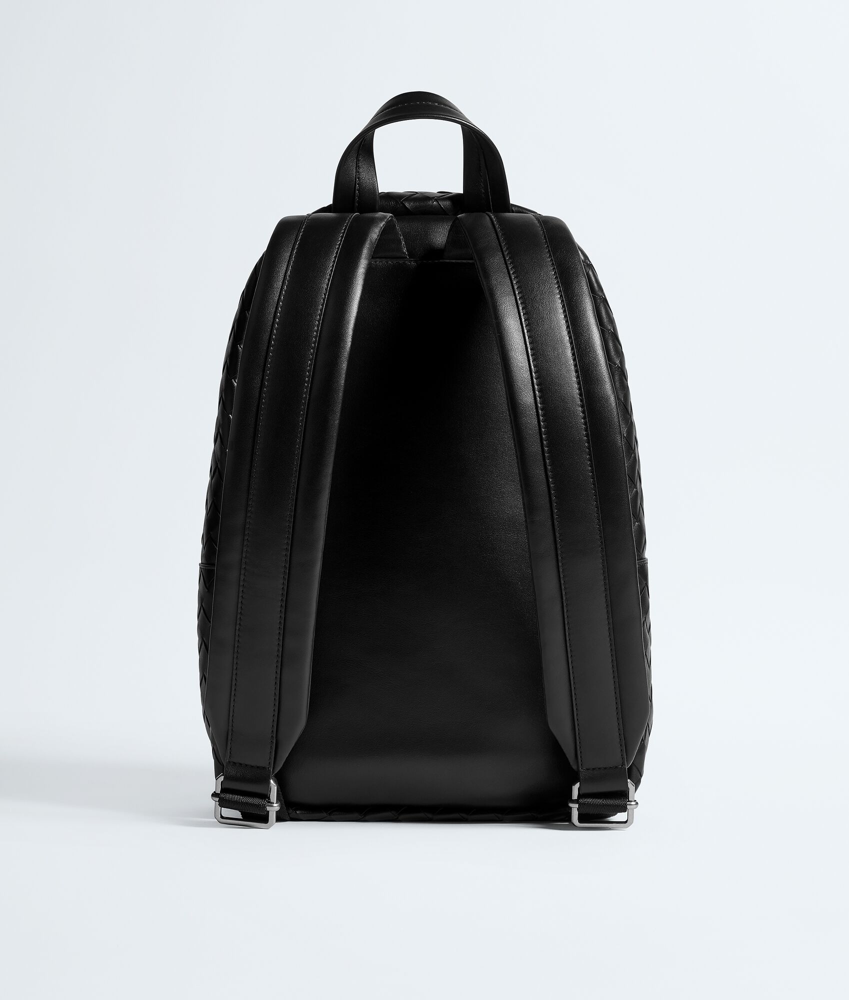 SMALL INTRECCIATO 41 BACKPACK IN BEIGE CALFSKIN