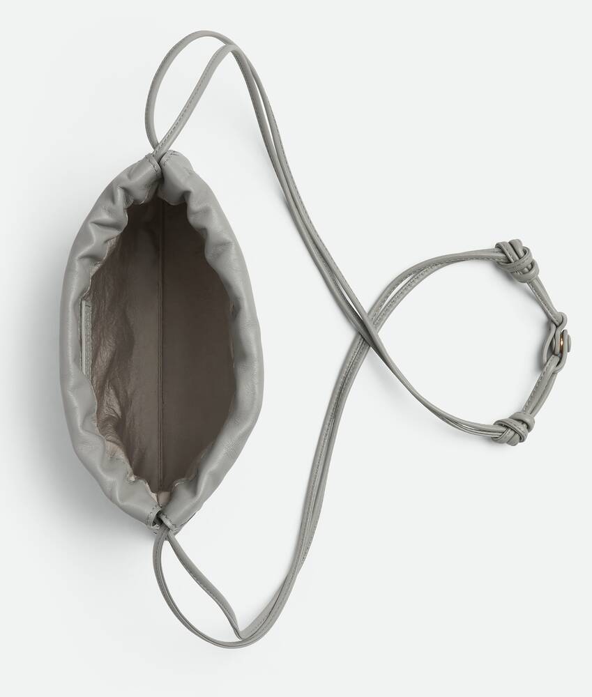 Women's Small Dustbag in Sterling Bottega Veneta Spain EN - Image 3