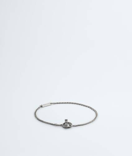 Men's Veneta Chain Bracelet in Silver Bottega Veneta United Kingdom EN - Image 1