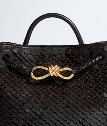 Women's Small Andiamo in Espresso/dark caramel 20 Bottega Veneta United States EN - Image 8