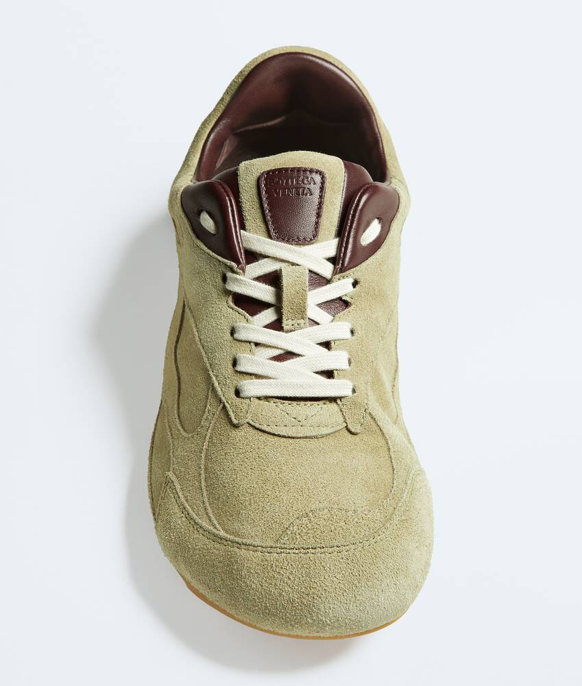 Women's Orbit Flash Sneaker in Travertine/deep mahogany Bottega Veneta Bulgaria EN - Image 4