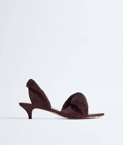 Women's Grace Slingback Sandal in Deep mahogany Bottega Veneta Portugal EN - Image 1