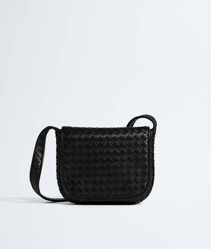 ミニ ヴェネト フラップ メッセンジャー のために メンズ で ブラック Bottega Veneta 日本 JA - Image 1