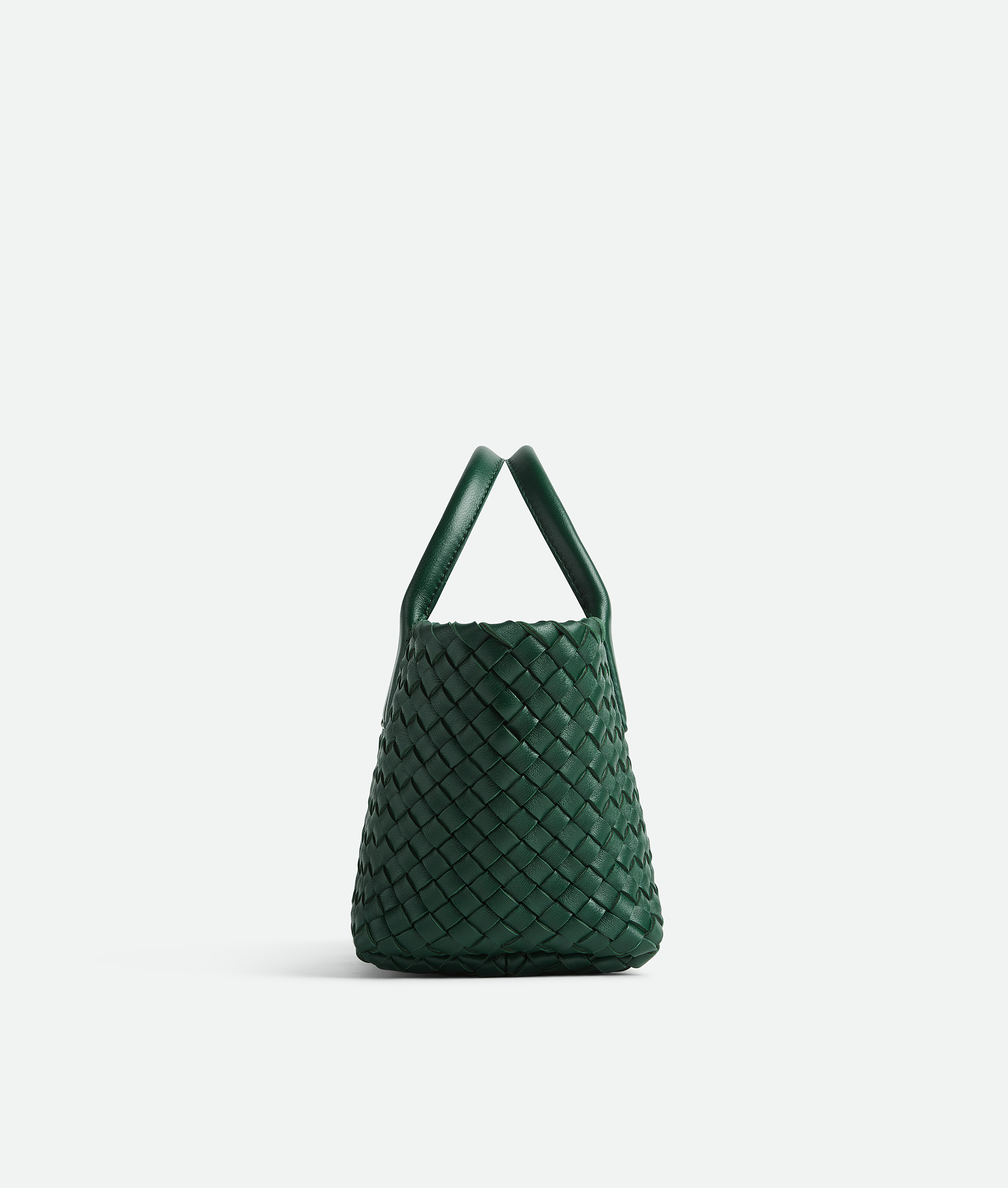 Women's Mini Cabat in Emerald green Bottega Veneta United Arab Emirates EN - Image 4