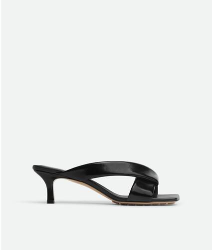 Riva Mules f&uuml;r Damen in Black Bottega Veneta Schweiz DE - Image 1