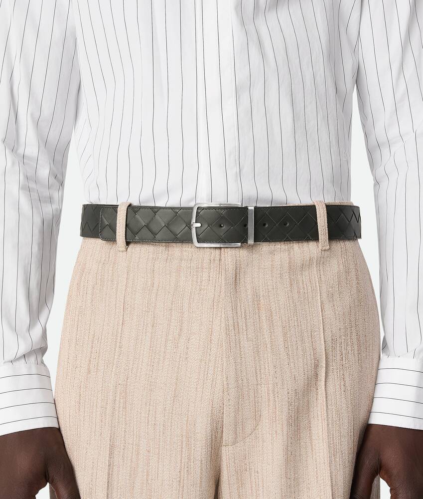 Display a large version of the product image 2 - Intrecciato Reversible Belt