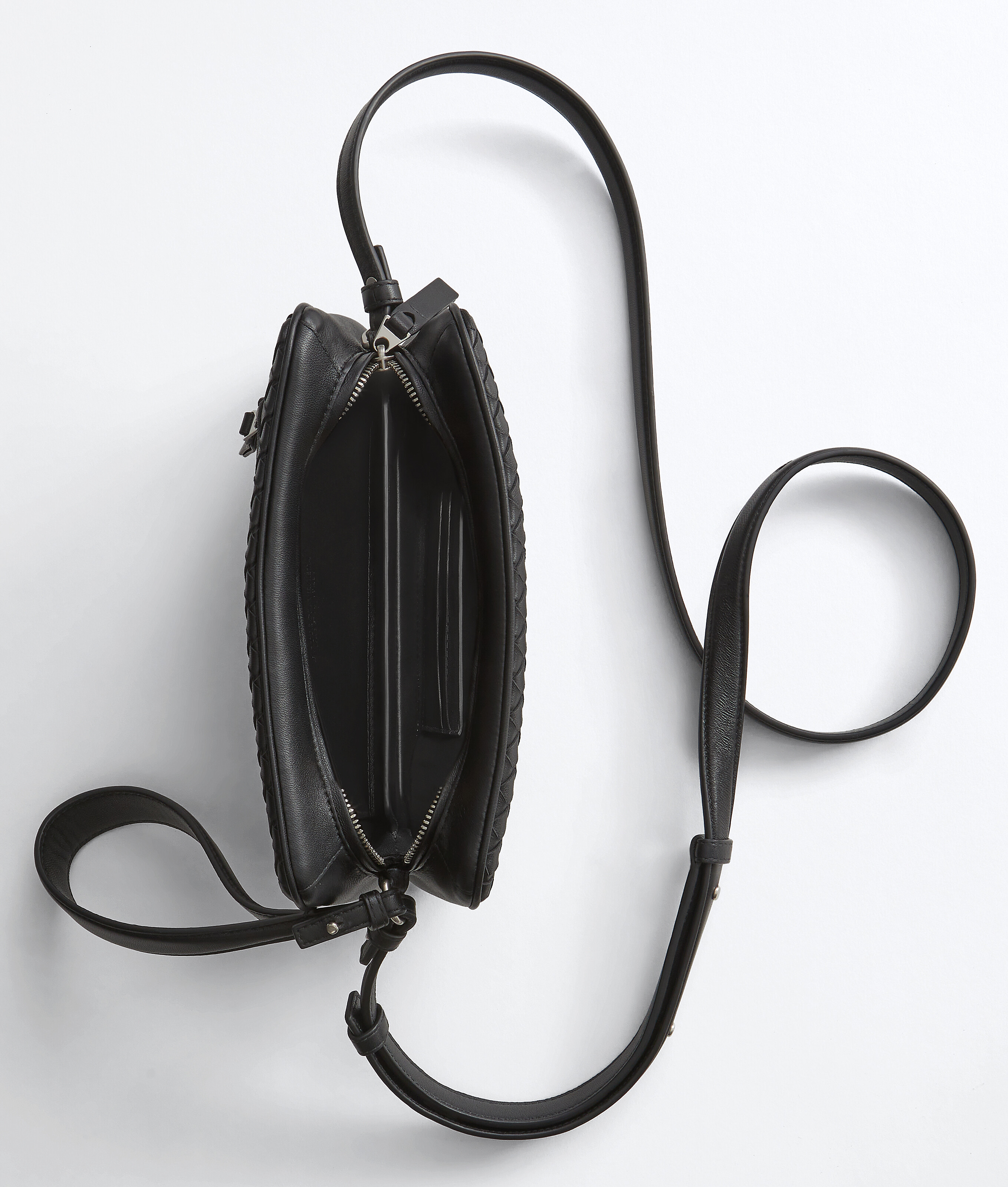 Men's Small Soffietto in Black Bottega Veneta Ireland EN - Image 3