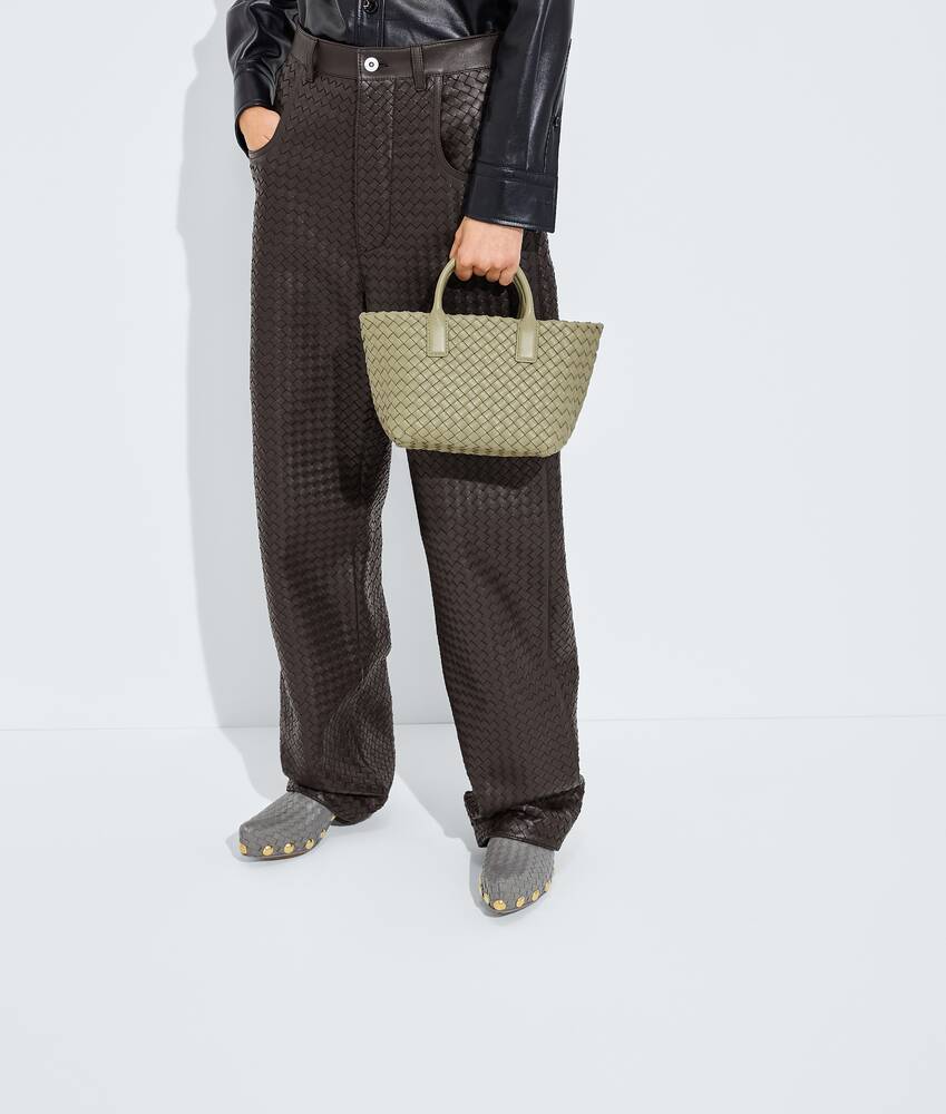 Mini Cabat in Travertine Bottega Veneta Denmark EN - Image 5