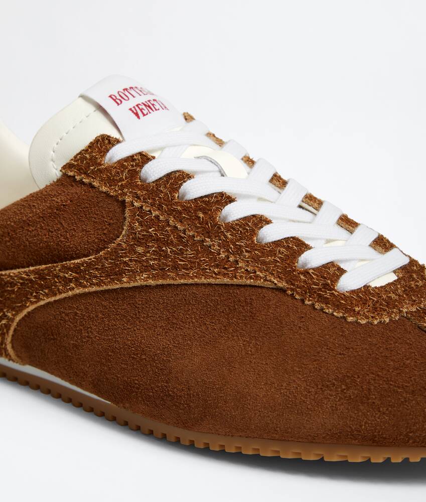 Women's Shot Sneaker in Oat cocoa/alabaster Bottega Veneta United Kingdom EN - Image 4