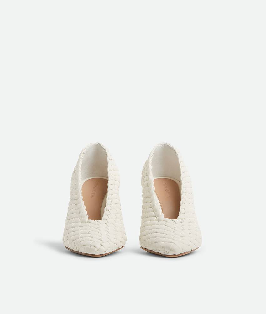 Women's Sofia Pump in White Bottega Veneta Thailand EN - Image 3