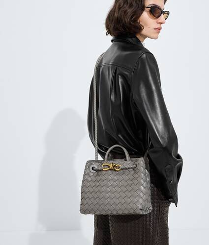 Women's Small Andiamo in Basalt Bottega Veneta Bulgaria EN - Image 2