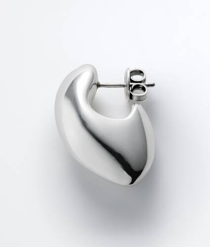 Pendientes Claw peque&ntilde;os para Mujer en Silver Bottega Veneta M&eacute;xico ES - Image 3