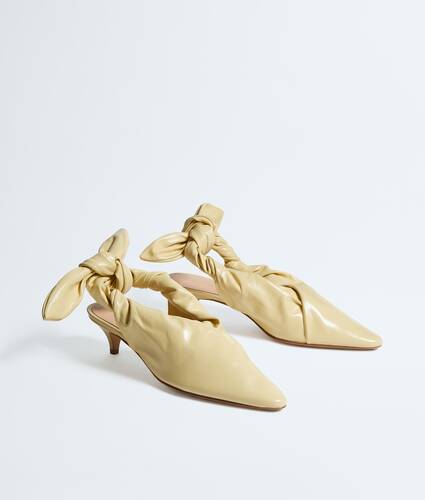 Escarpin à bride arrière Vesta pour Femme en Butter yellow Bottega Veneta Monaco FR - Image 3